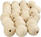 Houten kralen, d: 20 mm, kleuren assorti, 200 stuks