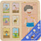 Houten Lagenpuzzel Lichaam, 19dlg.