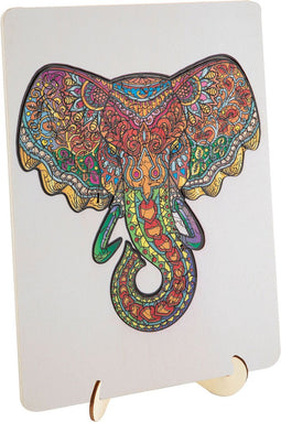 Houten Legpuzzel Olifant, 132st.