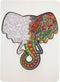 Houten Legpuzzel Olifant, 132st.