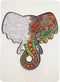 Houten Legpuzzel Olifant, 132st.
