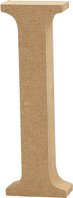 Houten Letter I 8 Cm