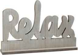 Houten Letterbord Relax 112024