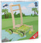 Houten Loopwagen Krokodil