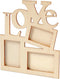 Houten Love-fotolijst 20 X 16 Cm Blank Per Stuk