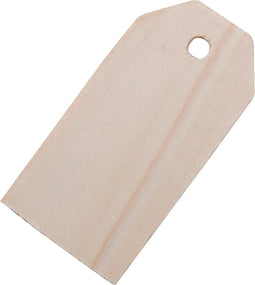 Houten Manilla Labels, afm 30x60 mm, 10stuks