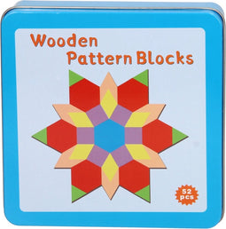 Houten Mozaïek in Opbergblik