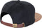Houten Pet – Yardhead – Zebranohouten Klep - Donkerzwart