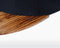Houten Pet – Yardhead – Zebranohouten Klep - Donkerzwart