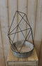 Houten plantenbak 28x24,5x52 cm