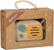 Houten Radio Grijs