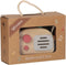 Houten Radio Wit