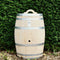 Houten Regenton - 150 Liter Kastanje + Chromen kraan + Handvat