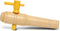 Houten Regenton Kraan - Middel 22,5 cm - ø 3,2 - 4,5 cm
