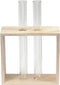 Houten Rek met Reageerbuizen, 3dlg.