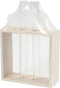 Houten Rek met Reageerbuizen, 3dlg.