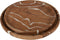 Houten schalen Cream (2-delig)