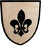 Houten Schild met houten handvat