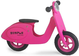 Houten Scooter Simply - Roze