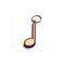Houten Sleutelhanger – Muzieknoot – Walnoot & Esdoorn