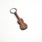 Houten Sleutelhanger – Viool – Walnoot
