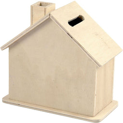 Houten Spaarpot Huis