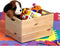 Houten speelgoedkistje Maxine 40x30x24