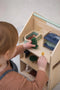 Houten speelhuis met accessoires
