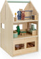 Houten speelhuis met accessoires