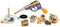 Houten speelset 29x19cm + Gun 32 stuks