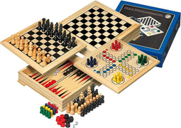 Houten Spellenverzameling: Reisversie - Bordspel