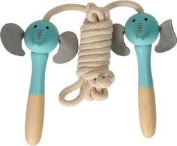 Houten Springtouw Dier Olifant