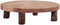 Houten tableau op pootjes - doorsnee 30 cm