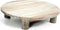 Houten tableau op pootjes - doorsnee 30 cm
