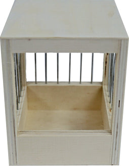 Houten Tralie - Nestkastje