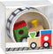 Houten Trein met Wegtape, 8mtr
