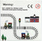 Houten Trein met Wegtape, 8mtr
