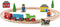 Houten Treinbaan Startersset - BIGJIGS - 20-Delig - Met Rails, Trein en Figuren
