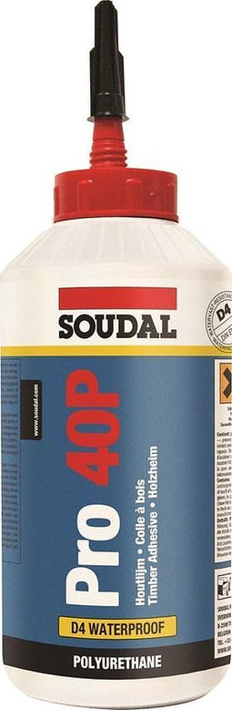 Houtlijm Soudal Super Pro 40 P Pu 750Gr
