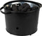 Houtskool BBQ - Princess 112240 Hybride Bucket Barbecue - Elektrische BBQ - Met en zonder houtskool te gebruiken - Park Barbecue - 1400W - Diameter 32cm - met serveerplank - bbq accesoires