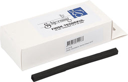 Houtskool sticks, afm 10x10 mm, l: 15 cm, 18 stuks