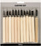 Houtsnijset, 12 stuks