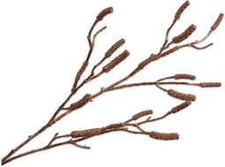 Houttak glitter l119 cm koper/goud