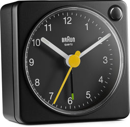 Braun BC02X - Wekker - Klok Snooze Zoemer alarm - Zwart