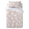 Happy Friday Duvet cover set 2 pieces Clouds pink 115x145 cm (Cot bed) Pink