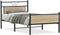 vidaXL - Bedframe - zonder - matras - hout - sonoma - eikenkleurig - 100x200 - cm