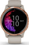 Garmin Venu - Smartwatch - GPS muziek en gezondheidsmonitoring - Rosé Goud (Grijs)