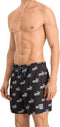 PUMA No.1 Logo AOP Mid Shorts - Sneldrogend - Zwart