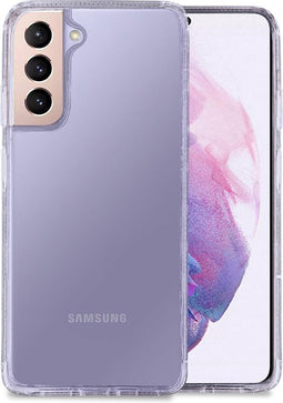 Høyde - German Bayer TPU Softcase hoes - Verkleurd Niet - Geschikt voor Samsung Galaxy S21 Plus / S21+ - Transparant