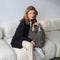 Høyde - Laptoptas dames voor 13 inch en 15 inch laptops - Jaqcuard Gloomy Black